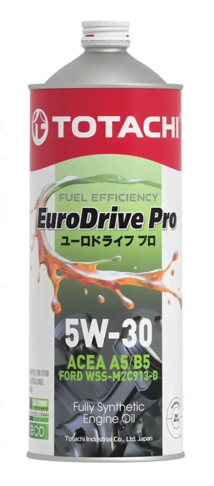 Моторное масло Totachi EuroDrive Pro A5/B5 5W30 синтетическое 1л-0