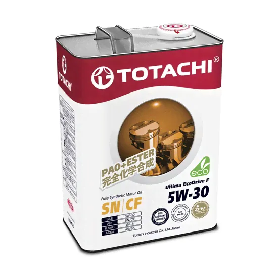 Моторное масло TOTACHI ULTIMA EcoDrive F 5W30 SN/CF 4л