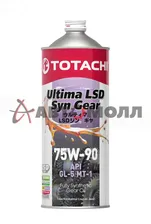 Масло трансмиссионное Totachi Ultima LSD 75W-90 GL-5 синтетика 1л