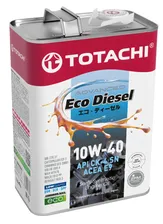 Моторное масло TOTACHI Eco Diesel 10W-40 CK-4/CJ-4/SN полусинтетическое