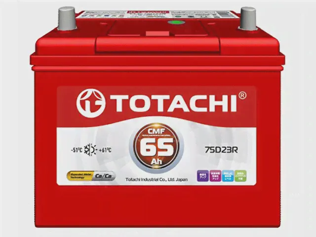Аккумулятор Totachi KOR 75D23R 65Ah