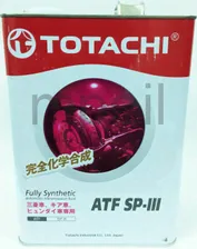 Масло TOTACHI ATF SP-III 4л