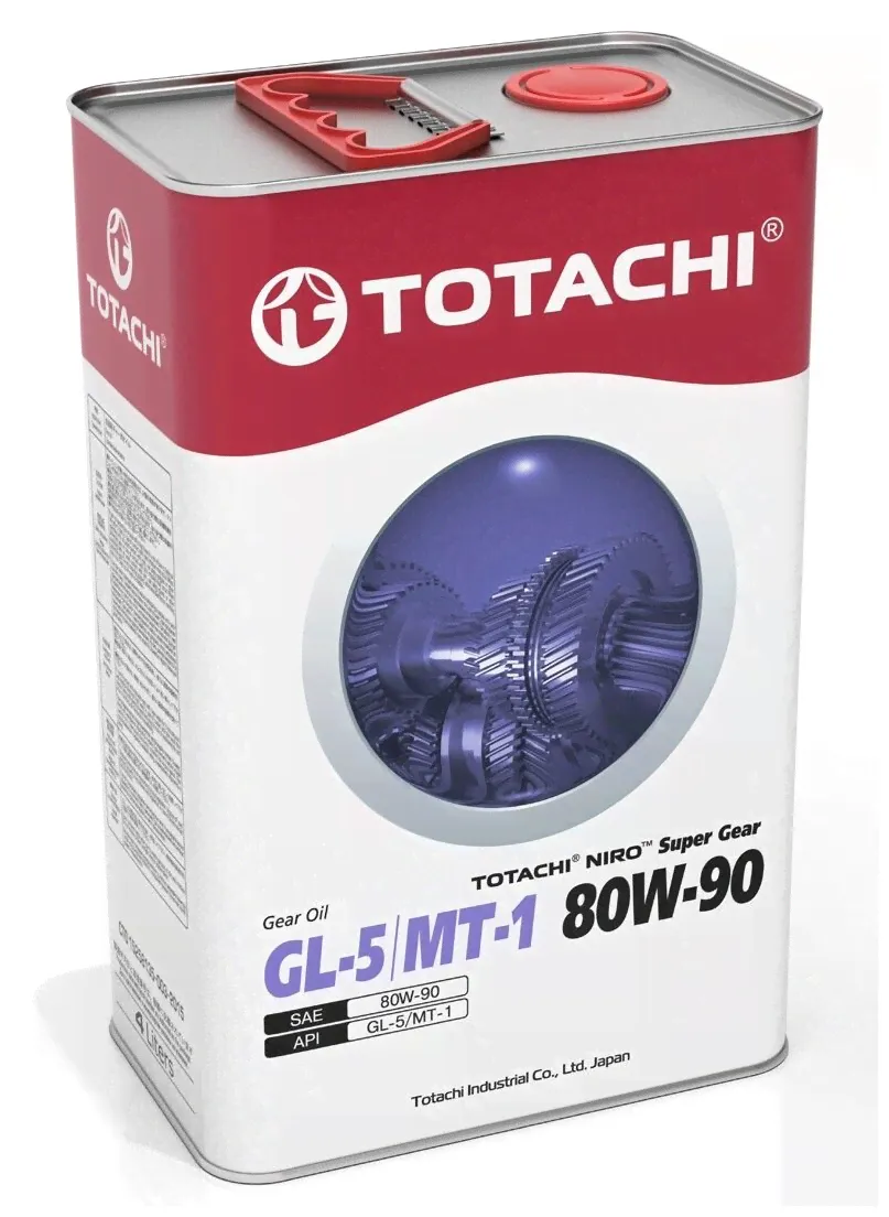 Neste Масло Трансмиссионное Totachi Niro Super Gear Gl-5/Mt-1 80w-90 Минеральное 4 Л 60904 TOTACHI арт. 60904 трансмиссионные масла-0