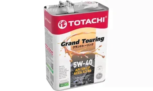 11904 TOTACHI Масло моторное TOTACHI син Grand Touring 5w40 4л