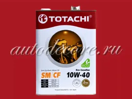 TOTACHI Eco Gasoline 10w40 Масло моторное SM/CF 4л.
