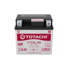 Мото аккумулятор Totachi Moto YTX5L-BS AGM 5 А/ч