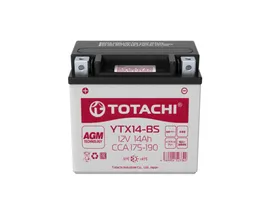 Totachi Moto AGM YTX14-BS 14 А/ч п.п.