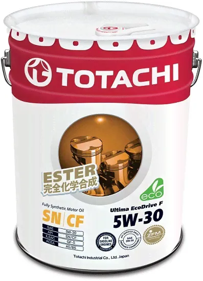 Ultima Ecodrive F 5W-30 TOTACHI масло моторное синтетическое (60 Литров)-0