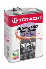 TOTACHI Масло трансм.Ultima LSD Falli Syn-Gear 75w90 GL-5 4л