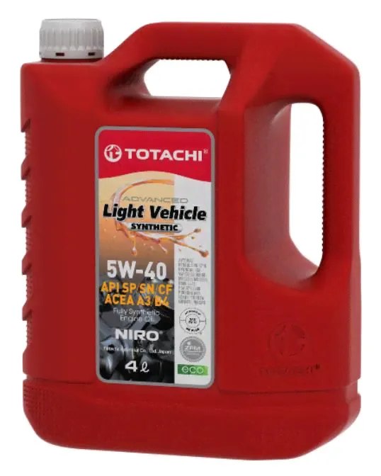 Масло моторное TOTACHI NIRO LV SYNTHETIC 5W40 4л