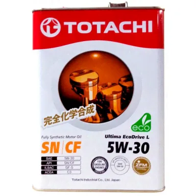 TOTACHI Масло Ultima EcoDrive L SN\CF 5w30 4л / 4562374690929