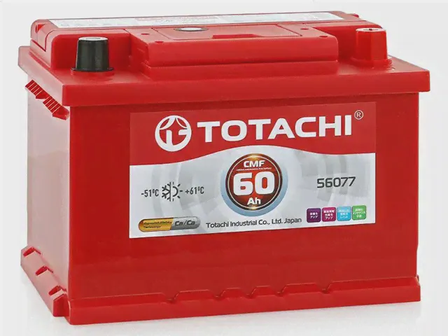 Аккумулятор Totachi KOR 56077 60Ah-0